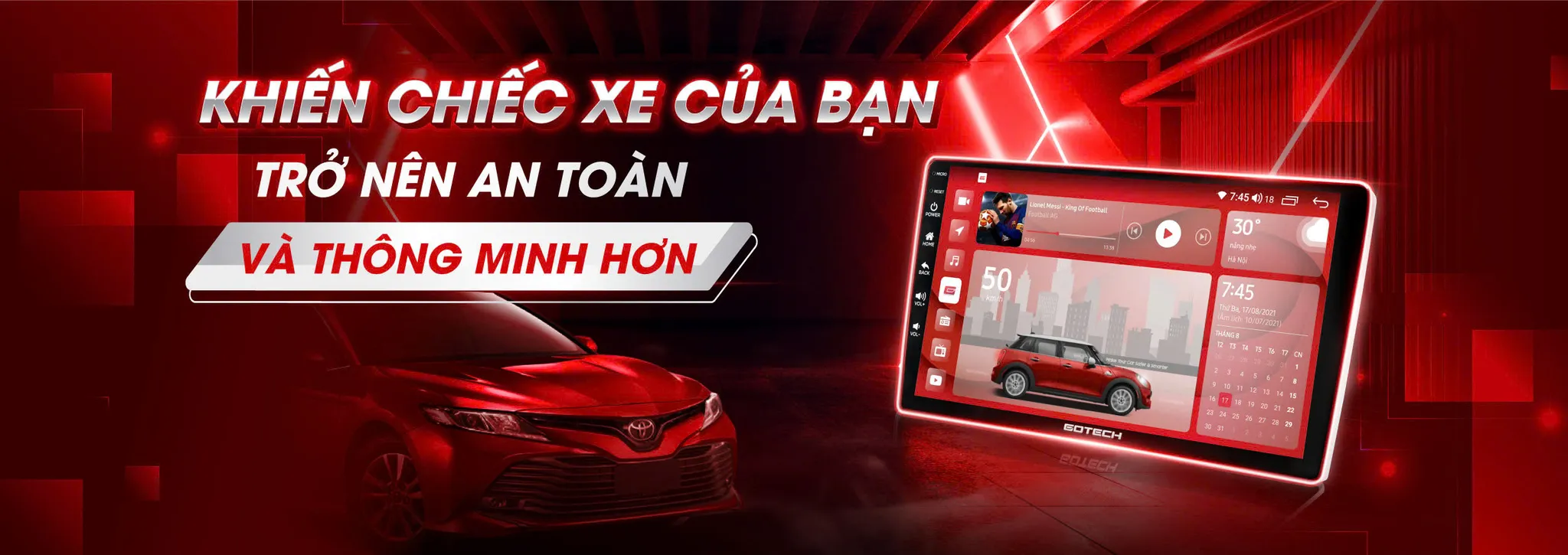 Banner cửa hàng GOTECH ACCESSORIES