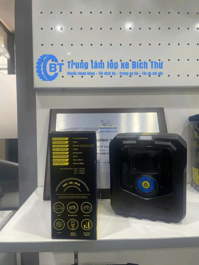Hình ảnh xe Bơm Lốp Không Dây Michein 2567