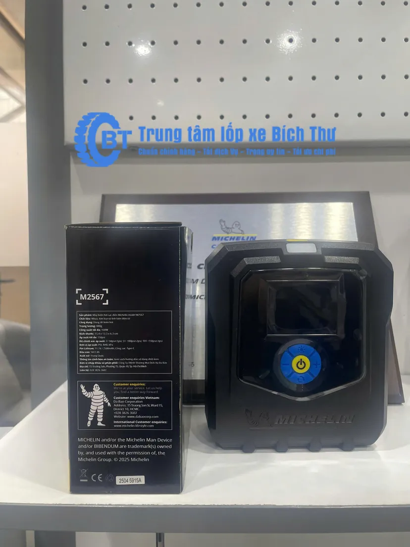 Hình ảnh xe Bơm Lốp Không Dây Michein 2567