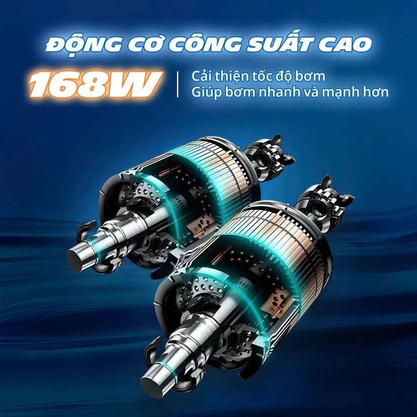 Hình ảnh xe Bơm Lốp Không Dây Michein 2567