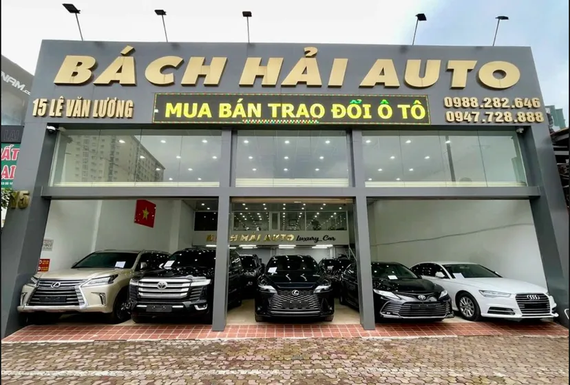 Banner cửa hàng BÁCH HẢI AUTO
